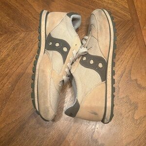 Saucony Vegan Jazz Gray Green Shoes